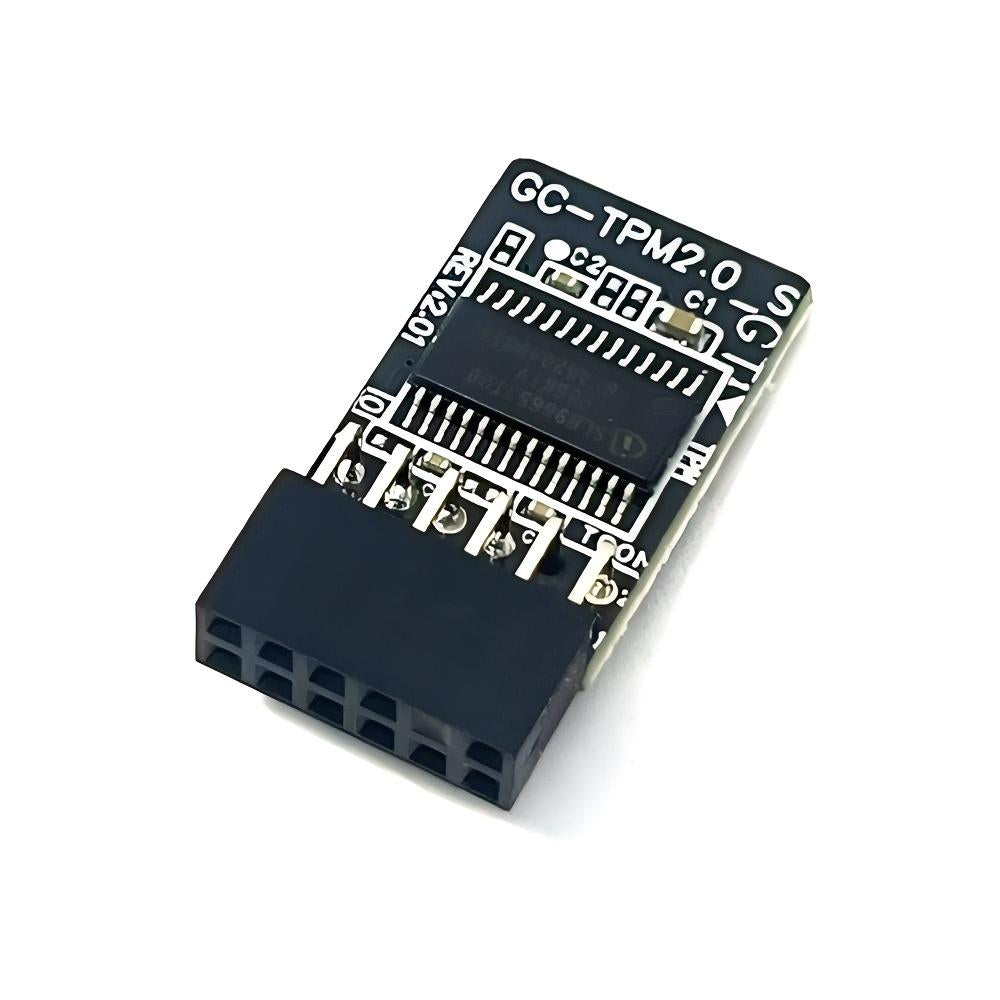 For GIGABYTE B550I PRO AX GC-TPM2.0_S (12pin-1) LPC Security Module SLB9665