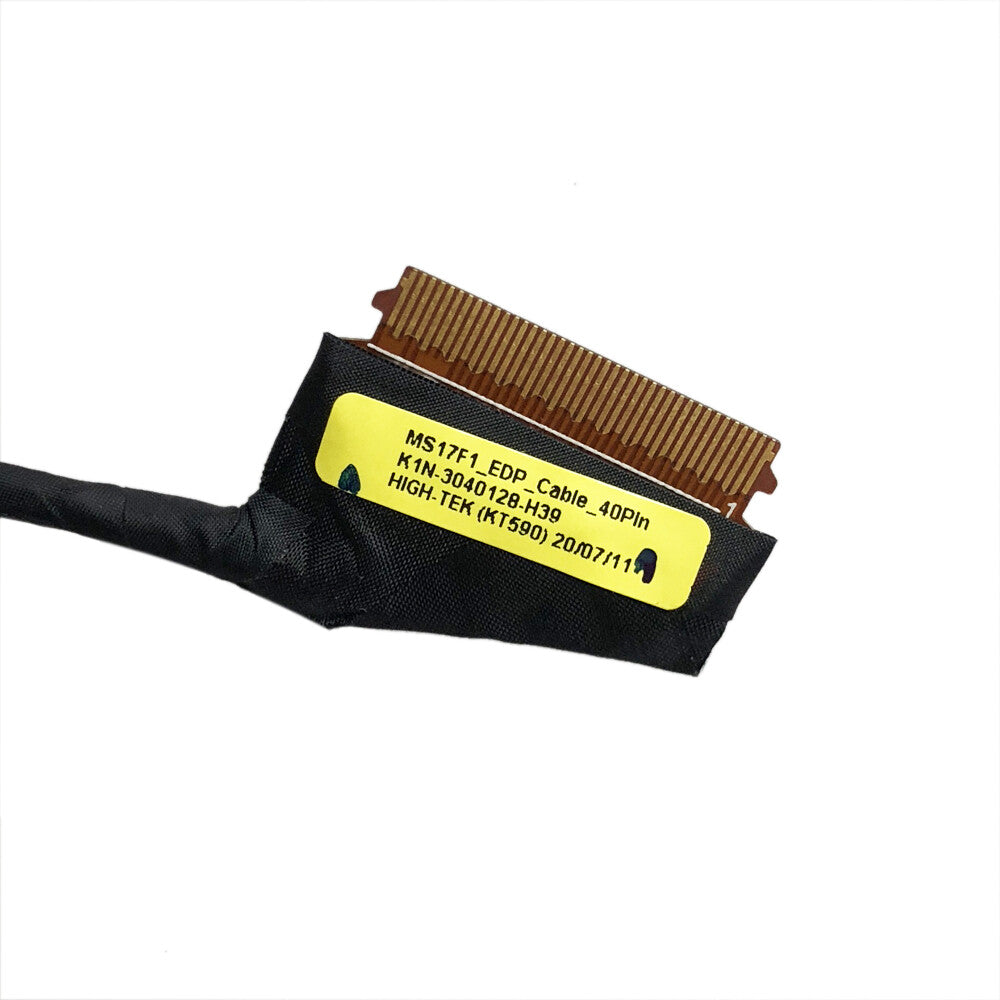 Für MSI MS-1544 GP66 Vector 12UHO/12UGSO/12UEO GE66 Raider 12UHS/12UGS 240HZ EDP LCD-Bildschirmkabel 40PIN 0,4mm KIN-3040260-J36