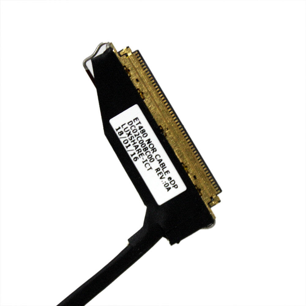 Pour Lenovo ThinkPad L14 Gen 2 20X5 20X6 20X1 20X2 L14 20U5 20U6 20U1 20U2 Câble d'écran LCD EDP RGB 30 broches DC02C00JQ00 DC02C00JQ20 5C10X67073