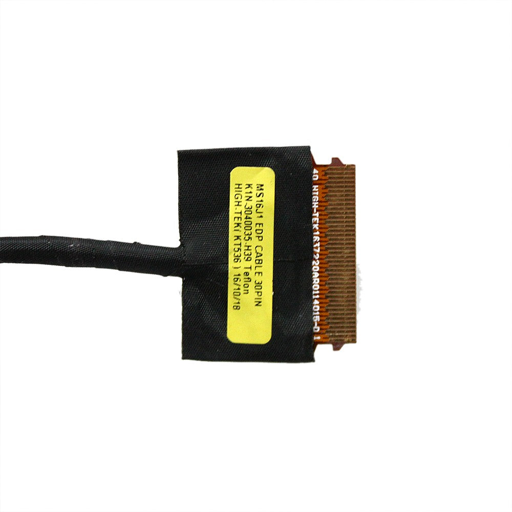 For MSI MS-16J2 PE60 2QE GE62 2QL 2QC 2QD EDP 30PIN LCD Video Screen Cable K1N-3040035-H39