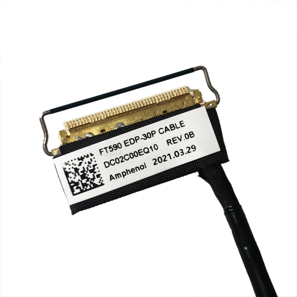 Pour Lenovo ThinkPad L14 Gen 2 20X5 20X6 20X1 20X2 L14 20U5 20U6 20U1 20U2 Câble d'écran LCD EDP RGB 30 broches DC02C00JQ00 DC02C00JQ20 5C10X67073