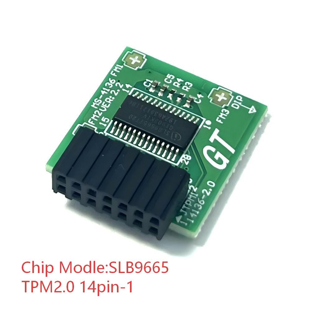 MSI MS-4136 X399 SLI PLUS B450 TOMAHAWK MAX B450-A PRO TPM2.0 14pin-1 LPC Security Module VERSION SLB9665