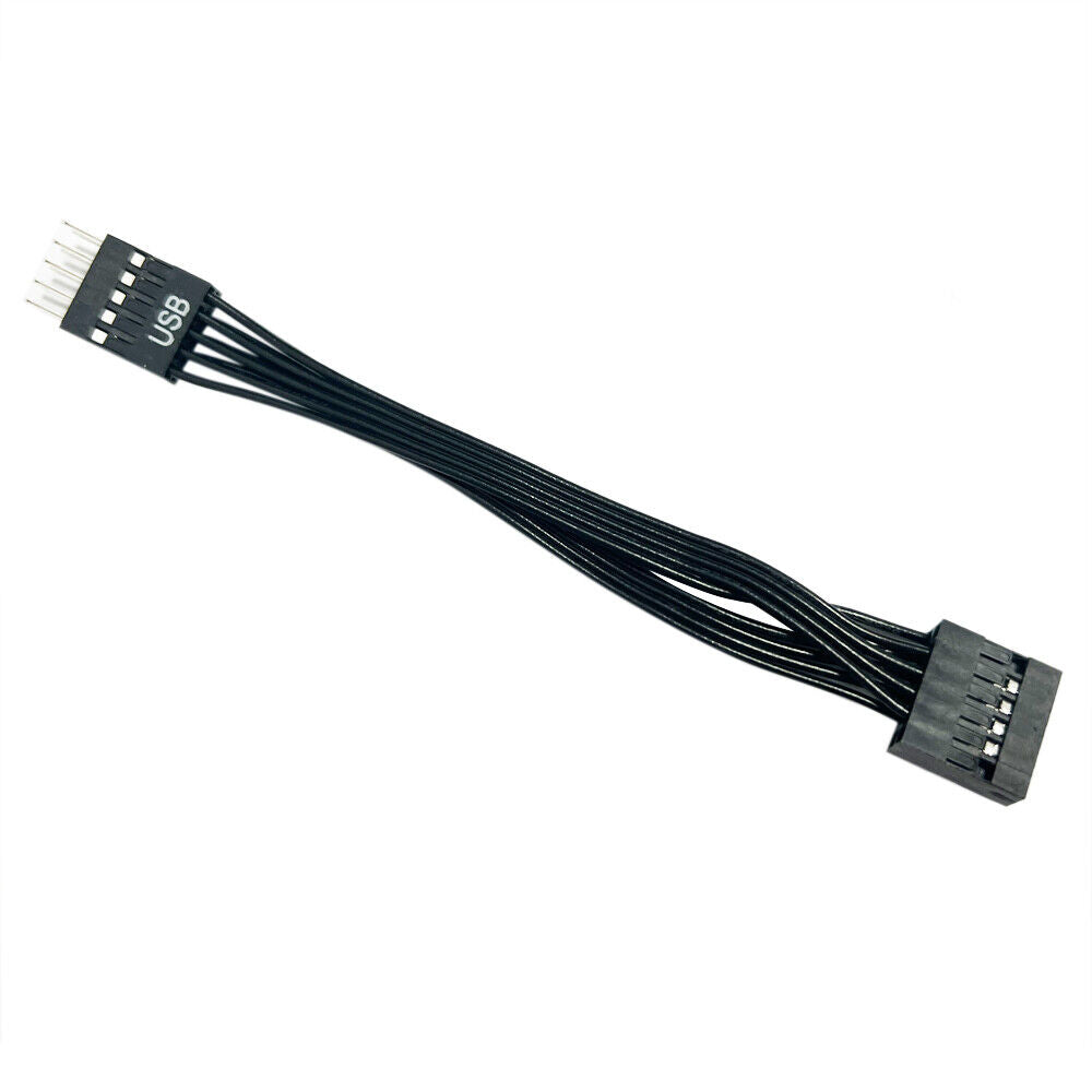 11Pin Female to 9Pin Male USB Converter Cable Replacement for Lenovo Motherboard Pin Pitch：2.54mm