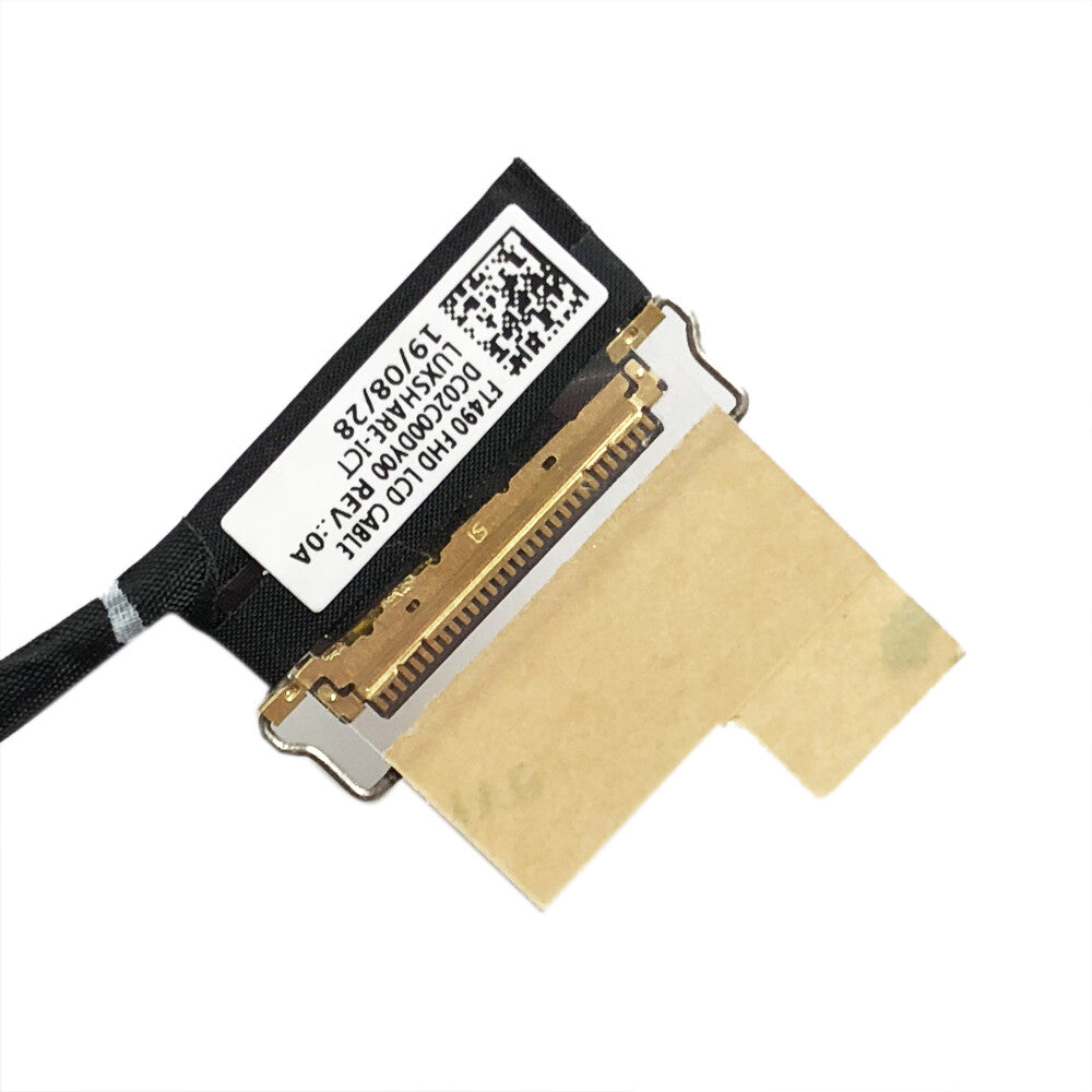 For Lenovo Thinkpad T490 20N2 20N3 20RY 20RX 20Q9 20QH T495 20NJ 20NK P43s 20RH 20RJ FHD LCD Video Screen Cable 30pin DC02C00DY00 DC02C00DY20 01YT382 02HK974