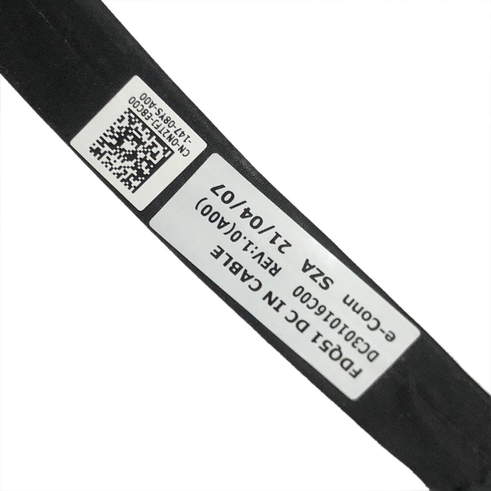 For Dell Alienware M15 R3 FDQ51 DC Power Jack Port Cable N2TFJ 0N2TFJ DC301016C00