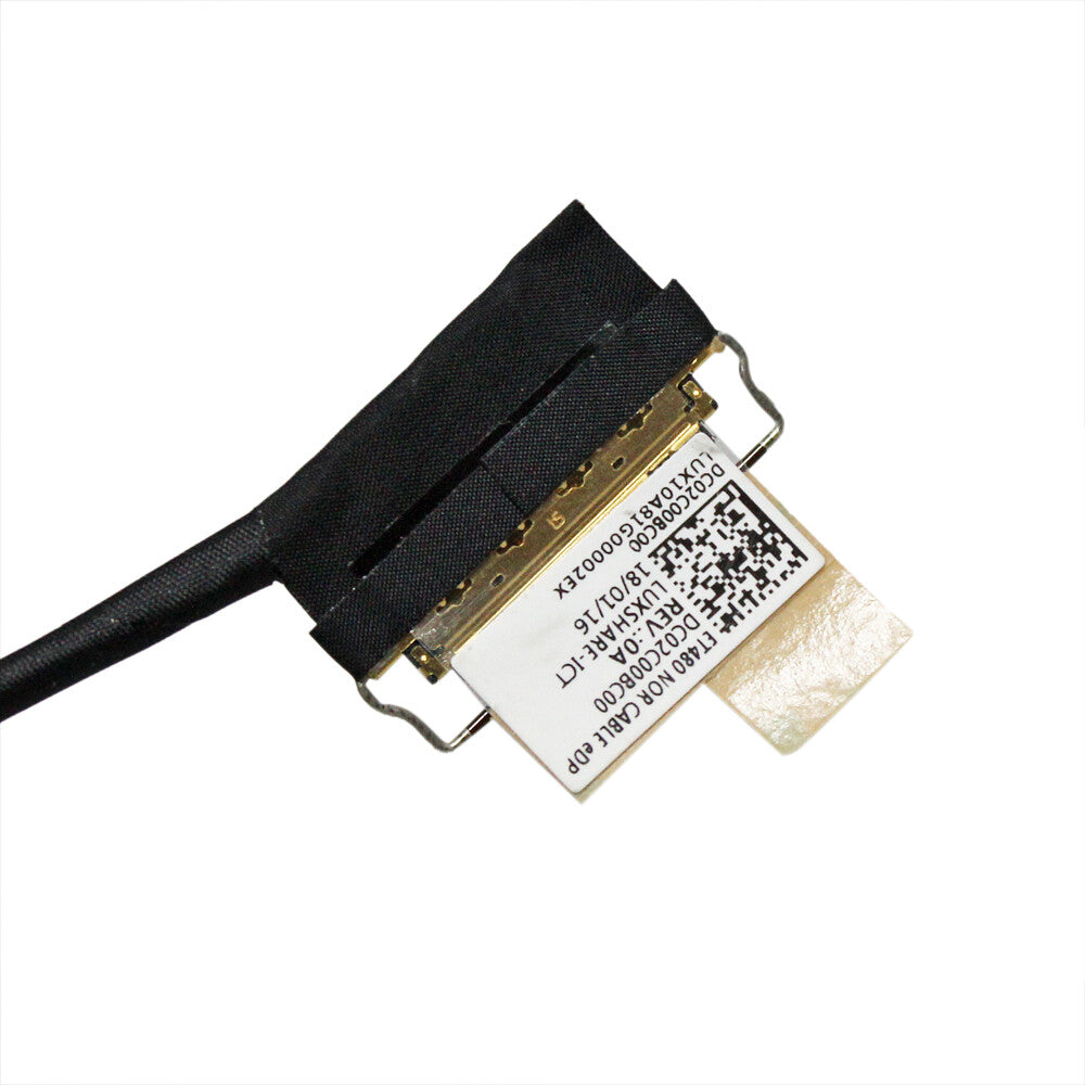 Pour Lenovo ThinkPad L14 Gen 2 20X5 20X6 20X1 20X2 L14 20U5 20U6 20U1 20U2 Câble d'écran LCD EDP RGB 30 broches DC02C00JQ00 DC02C00JQ20 5C10X67073