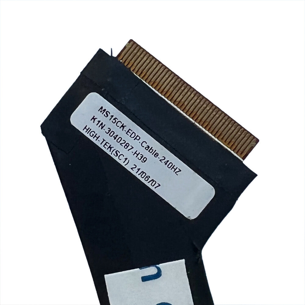 Für MSI MS-1544 GP66 Vector 12UHO/12UGSO/12UEO GE66 Raider 12UHS/12UGS 240HZ EDP LCD-Bildschirmkabel 40PIN 0,4mm KIN-3040260-J36