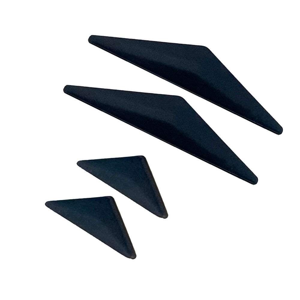 For MSI MS-16W1 GF65 Thin 9SD/10SDR MS16W2 GF65 Thin 10UE Bottom Case Rubber Non-Slip Bumper Feet Pads