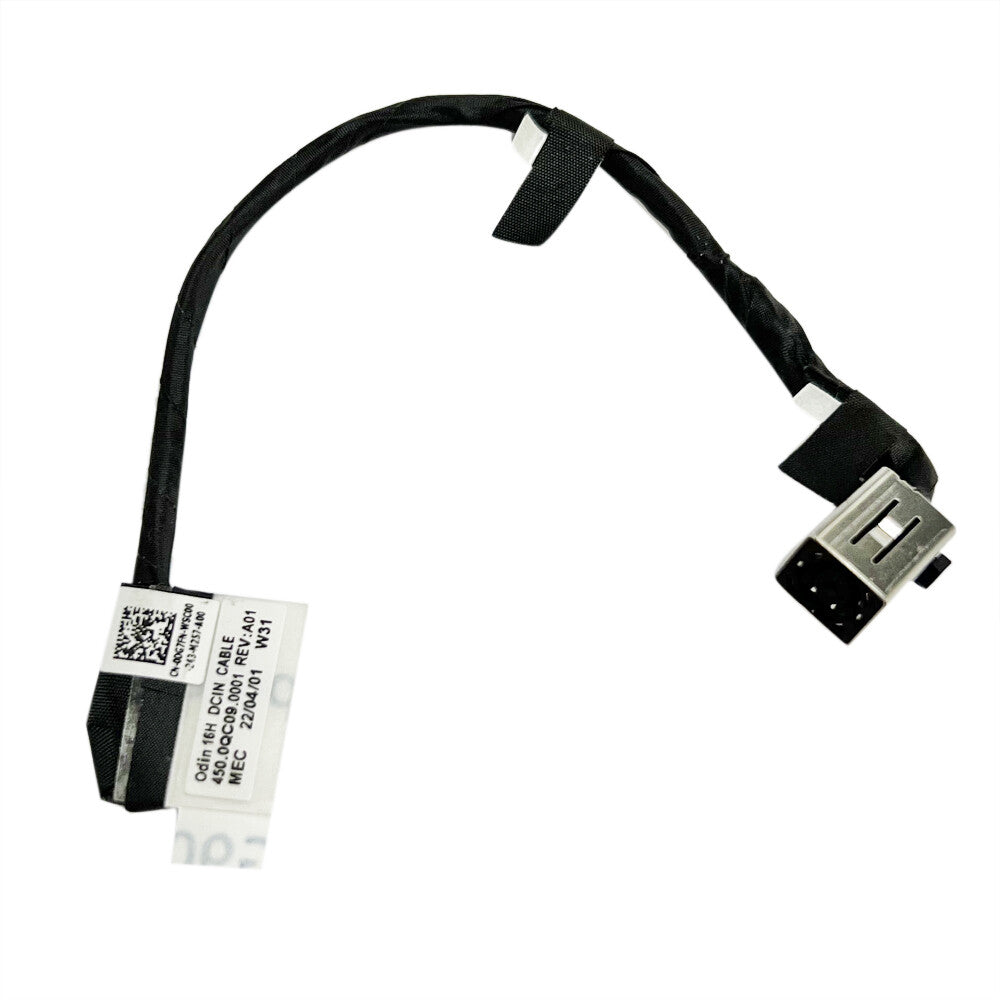 For DELL Inspiron 14 Plus 7420 P157G003 ODIN 16H DC Power Jack Cable 450.0QC09.0001 00G7FN 0DG7FN