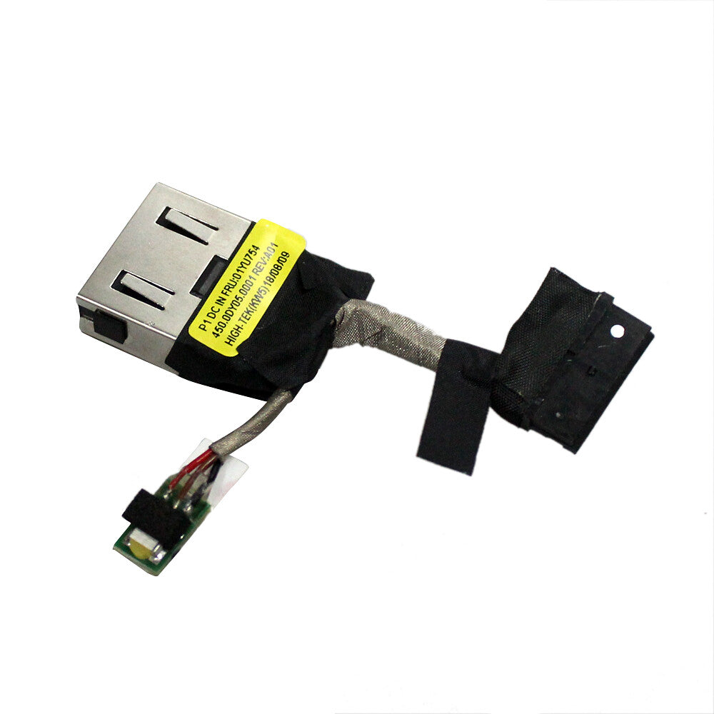 For LENOVO ThinkPad X1 Extreme 2nd Gen 20QV 20QW 20QV0007US 20QV000FUS 20QV000GUS DC Power Jack Port 01YU754 450.0DY05.0001 450.0DY05.0002 450.0DY05.0012