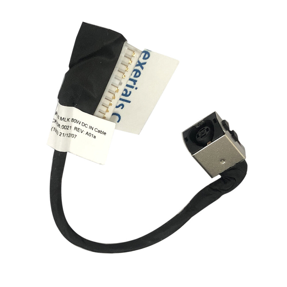 For DELL CONG3 3500 3590 G5 5500 G5 SE 5505 (CE76) Selek G3 80W DC Power Jack Port Cable 450.0K708.0021 450.0K708.0001 0PRV65 00HT24
