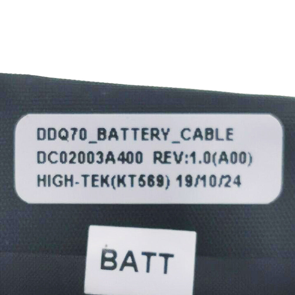 For Dell Alienware Area 51m R2 ALWA 51M Battery Cable DC02003A400 0TN6KK DDQ70