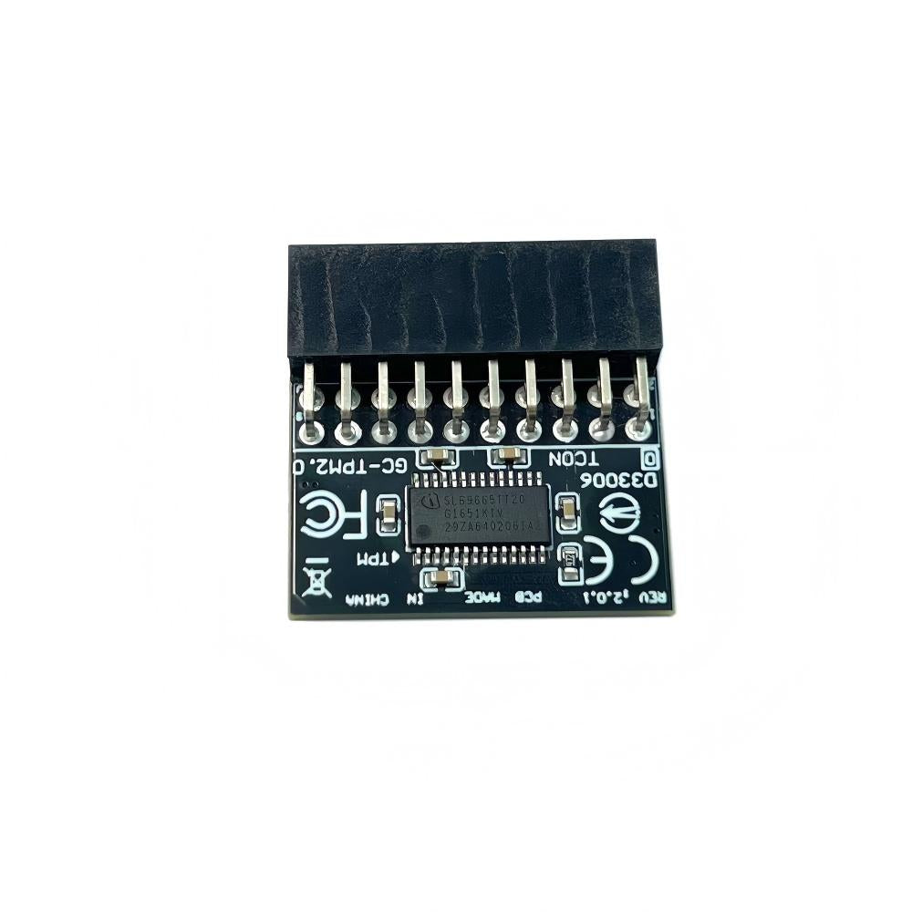 For GIGABYTE GA-X150M-PRO ECC/PLUS WS GA-X150-PLUS WS/PRO ECC GC-TPM2.0 (20pin-1) LPC Security Module SLB9665