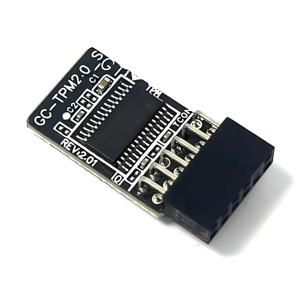For GIGABYTE B550I PRO AX GC-TPM2.0_S (12pin-1)  LPC Security Module SLB9665