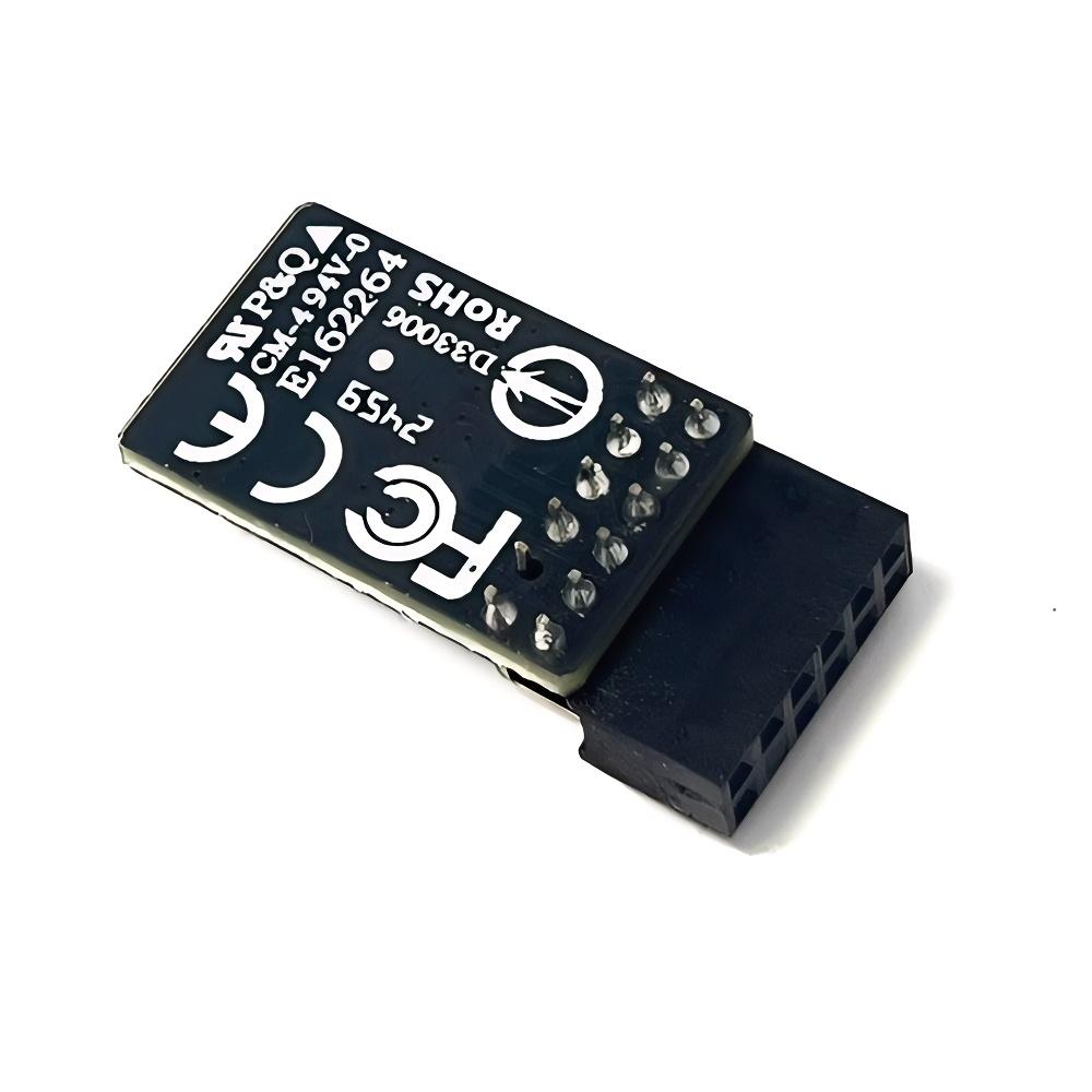 For GIGABYTE B550I PRO AX GC-TPM2.0_S (12pin-1)  LPC Security Module SLB9665