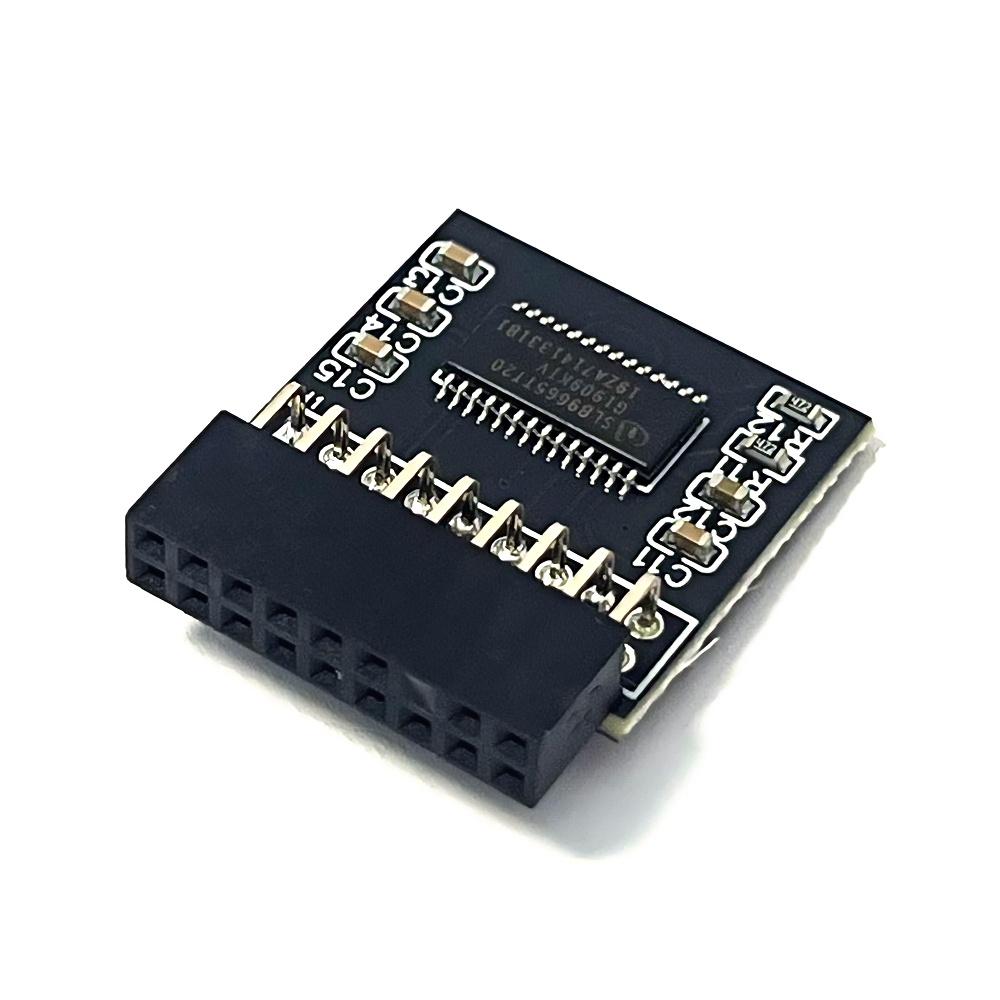 For ASRock H170 Pro4Hyper | H170 Pro4D3| Fatal1ty H170 Performance TPM2.0 (18pin-1) LPC Security Module SLB9665