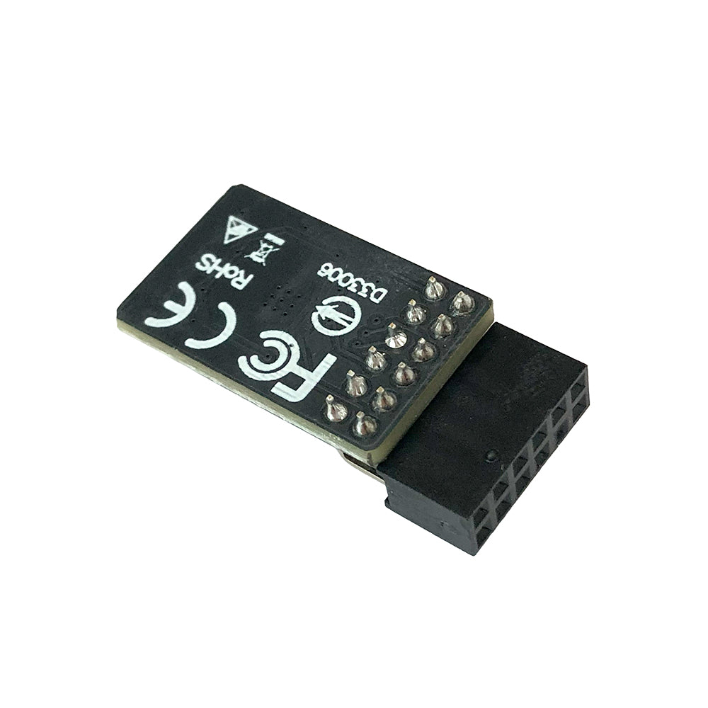 For GIGABYTE X870 AORUS ELITE WIFI7/STEALTH/STEALTH ICE/ELITE WIFI7 ICE TPM2.0 SPI Security Module V2 (12pin-1) SLB9672