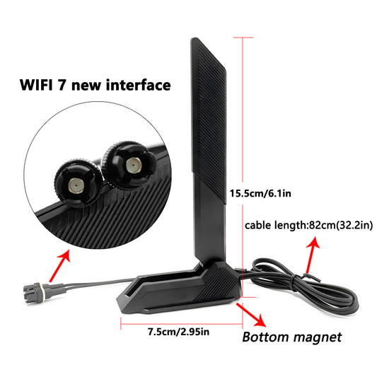 For Gigabyte B550M GAMING X WIFI6 | B860M AORUS ELITE WIFI6E | B850I AORUS PRO WiFi Antenna Cable